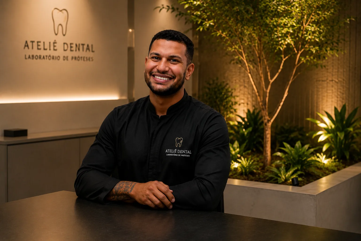 André Souza, ceramista chefe